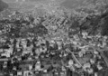 Historisches Luftbild Bellinzonas von Werner Friedli (1964)