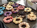 Decorated mochi donuts