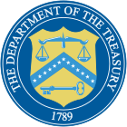 Печать Министерства финансов США