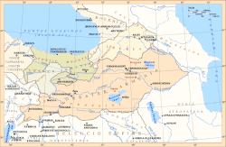 Territory of the Orontid dynasty in IV-II BC