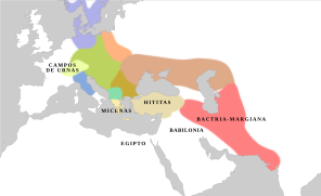Indoeuropeos en el 2.º milenio  a. C.