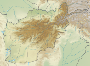 Diodotos I của Bactria trên bản đồ Afghanistan