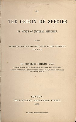 Az 1859-ben megjelent könyv címlapja