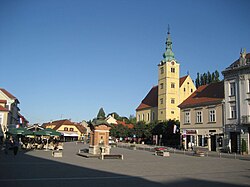 A város központja
