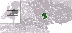 Arnhems placering i Gelderland