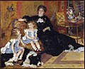 La señora de Georges Charpentier y sus hijos, de Renoir.
