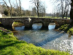 Le petit pont de Saint-Germain-des-Prés.