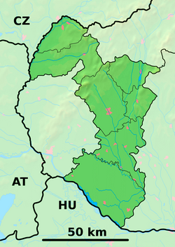 Košolná is located in Trnava Region