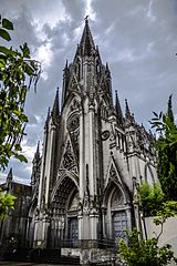 Virgen del Carmen y Santa Teresita, conocida popularmente como Iglesia de los Carmelitas en Montevideo, Uruguay