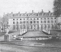 Saint-Cloud, jardin de l'orangerie.