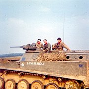 AMX13, Véhicule de Transport de Troupes, en 1972.