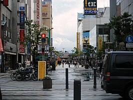 Heiwa Straat in Asahikawa
