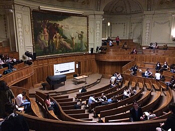 Fresque de l'amphithéâtre Richelieu de Pascal Dagnan-Bouveret.