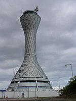 Диспетчерська вежа Единбурзького аеропорту