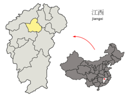 Nanchang – Mappa