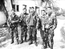 Hrvatski vojnici u Domovinskom ratu