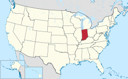 Indiana – Localizzazione