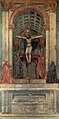 Svätá Trojica, okolo 1426 - 1427, freska, Bazilika Santa Maria Novella, Florencia