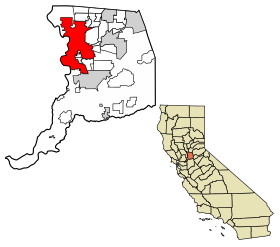 Localisation de Sacramento