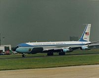 O VC-137C SAM 27000, utilizado durante a década de 1970.