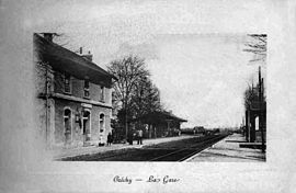 The railway station in the early 20th century