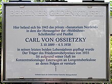 Carl von Ossietzky