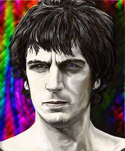 piirros Syd Barrettistä
