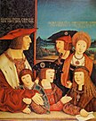 Imperatorius Maksimilianas I su šeima