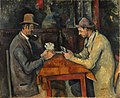 The Card Players 1892–1895, Oil on canvas, 60 x 73 cm, Courtauld Institute of Art, London