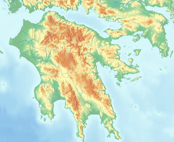 Hymettus 1 026 m (Peloponnesi physicalis )