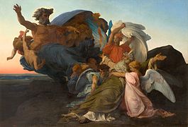 A morte de Moisés (1851)