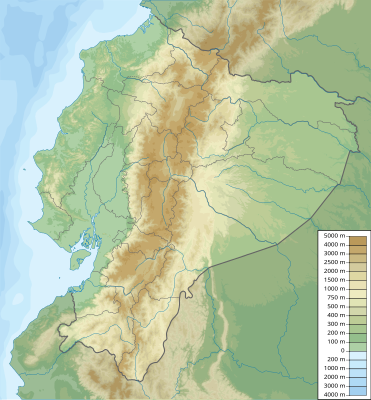 Location map Ecuador