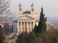 El duomo de Schio visto dal Casteło