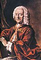 Georg Philipp Telemann var produktiv, flink til å forandre seg, og skrev mengder musikk i mange sjangre. Maleri av: Valentin Daniel Preisler etter et forsvunnet bilde av Ludwig Michael Schneider