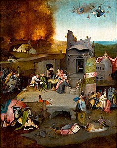 De verleidingen van Antonius van Egypte 1500-1516 Jheronimus Bosch