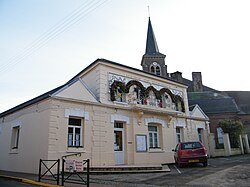 radnice a kostel
