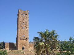 Le minaret de la Mansourah.