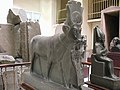 Hathor i afbildet som ko (Cairo Museum)