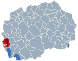 Struga – Mappa