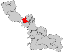 La onzième circonscription en 2010.