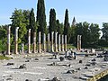 Vestiges du forum d'Aquilée.