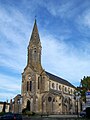 L'église Saint-Martin, vue nord-ouest (octobre 2012).