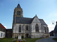 L'église et le calvaire