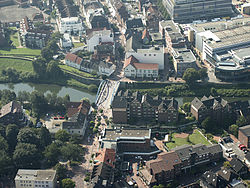Lünenin keskustaa halkoo Lippe-joki.