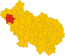 Localisation de Anagni