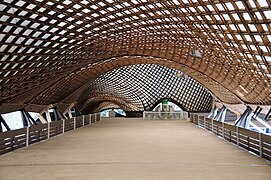 Multihalle im Herzogenriedpark, Mannheim, 1975