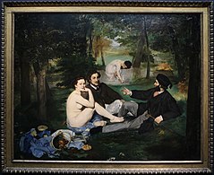 Édouard Manet, Snídaně v trávě, 1863