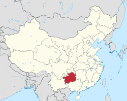 Guizhou - Localizzazione