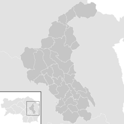 Poloha obce Weiz (okres) v okrese Weiz (klikacia mapa)