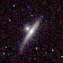 NGC1888和NGC1889，NGC1889是左上角上的小星系